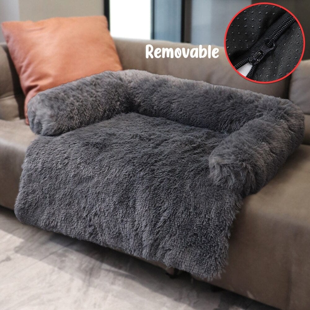 CalmingDogSofaBedwithRemovableCover-3