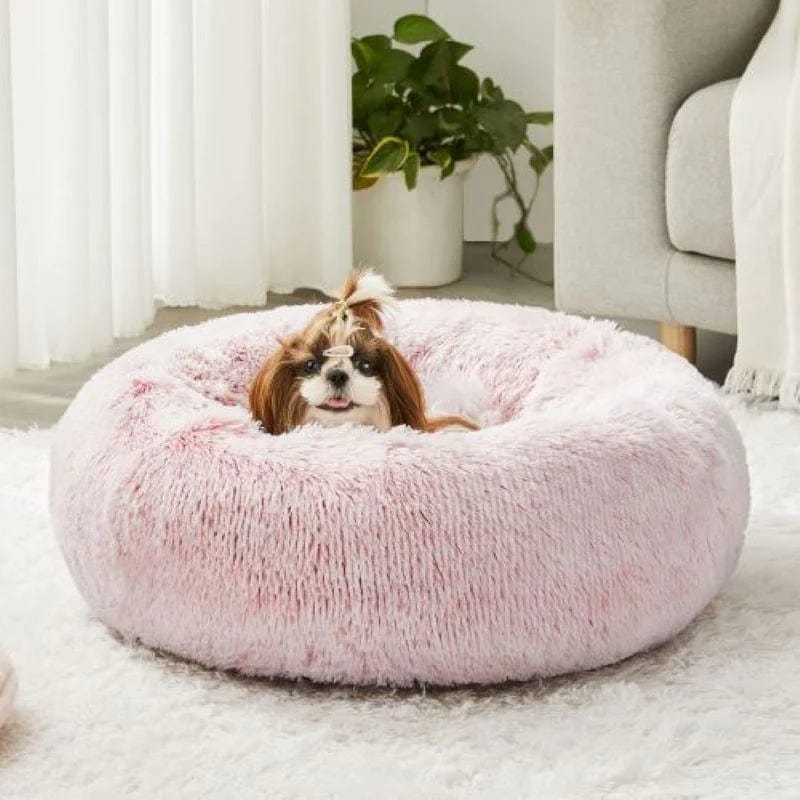 DonutCuddlerCozySoftDogBed-4