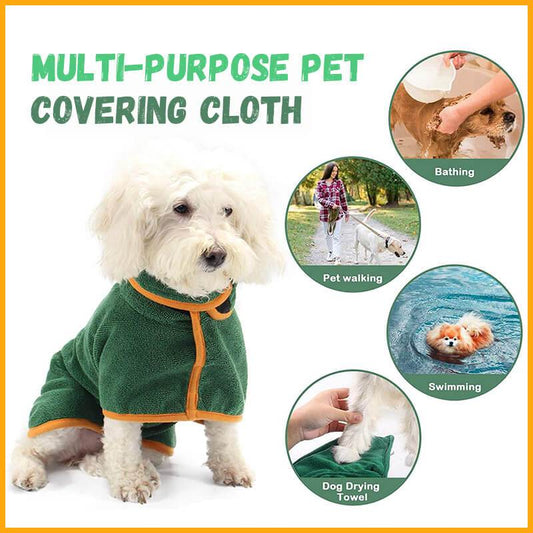 Dog Cat Super Fast Drying Moisture Bath Towel