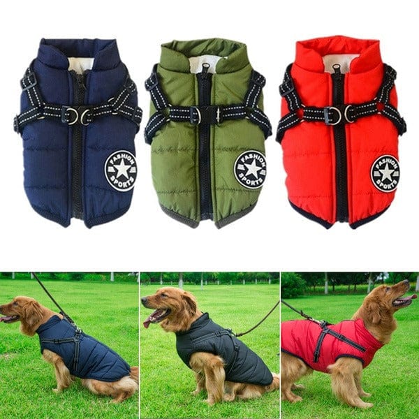 Julibibis Shop™Waterproof Jacket Harness-Navyblue