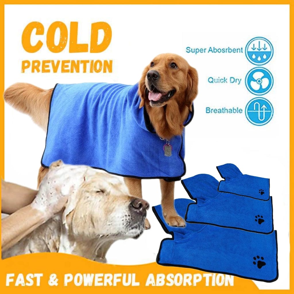 Dog Cat Super Fast Drying Moisture Bath Towel