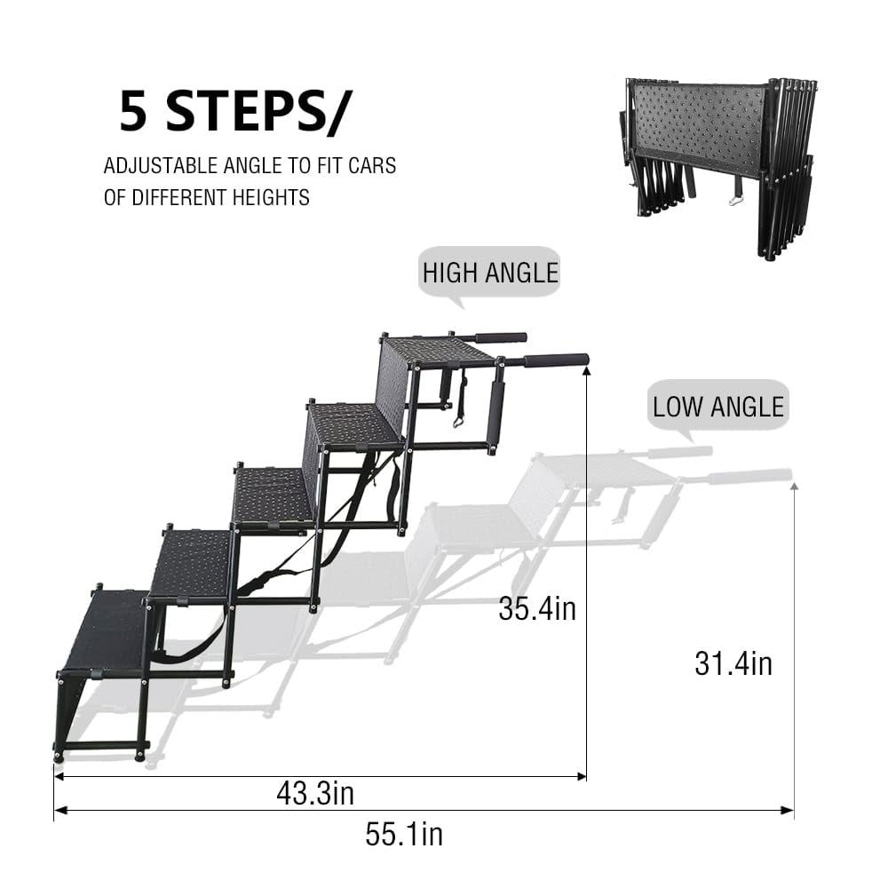 Best Dog Car Ramp for Large Dogs [2025] – Lightweight & Foldable-03