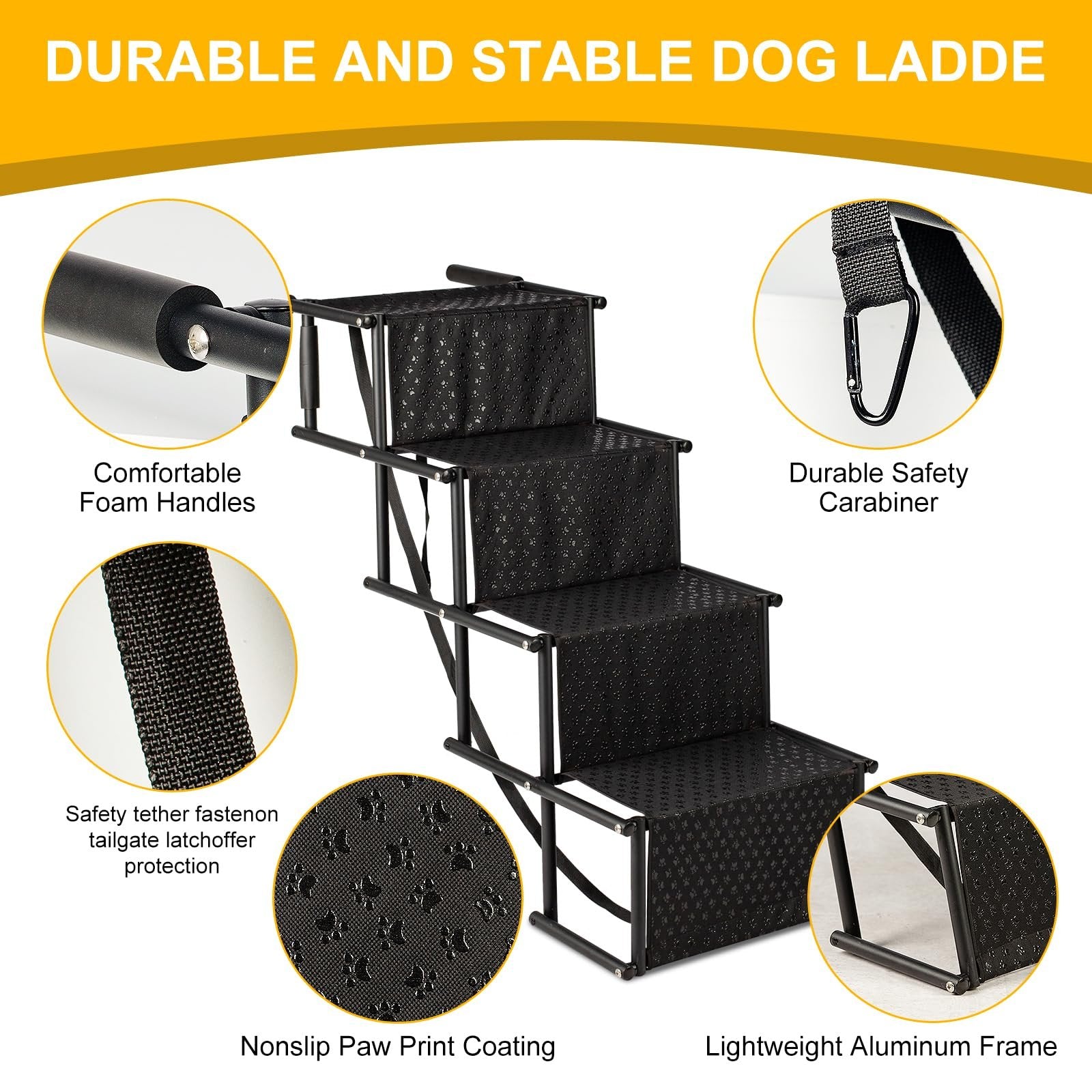 Best Dog Car Ramp for Large Dogs [2025] – Lightweight & Foldable-04