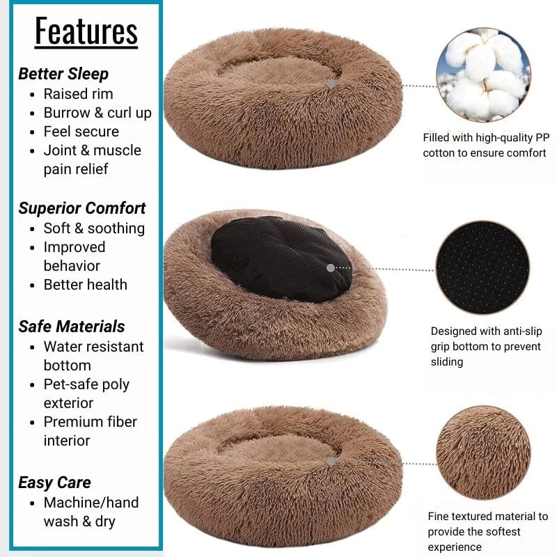 DonutCuddlerCozySoftDogBed-size