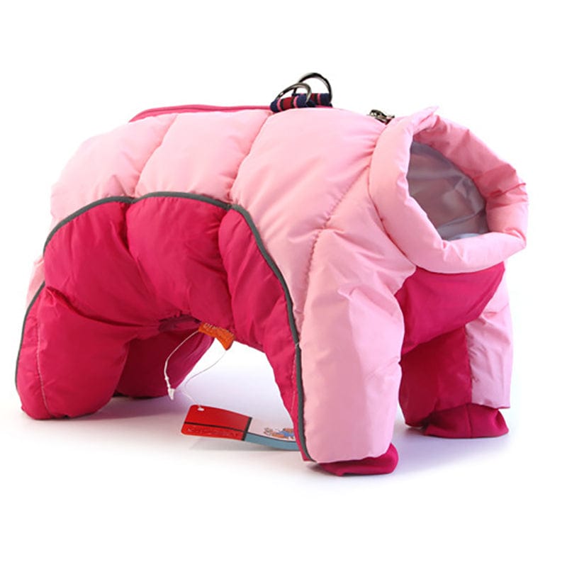 LightweightWinterDogCottonCoat-Pink